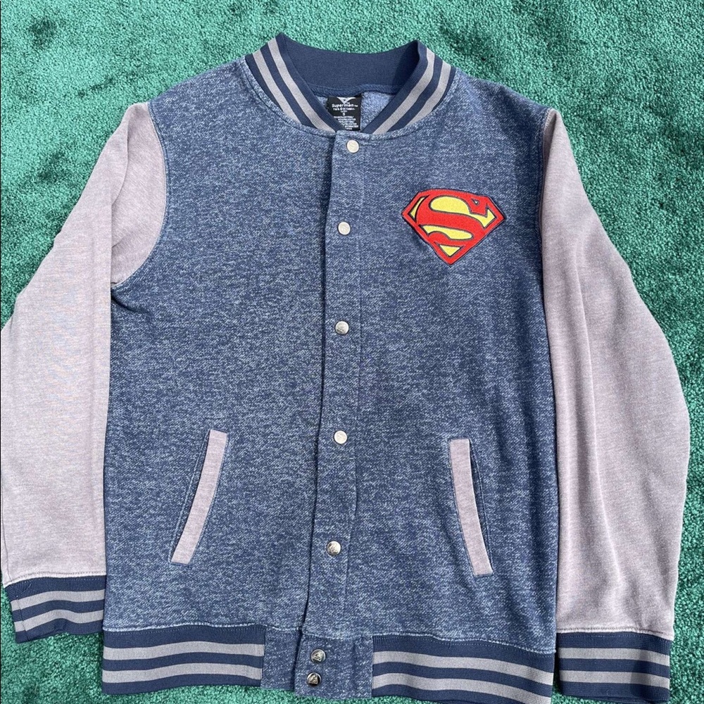 Superman Letterman Jacket size: S